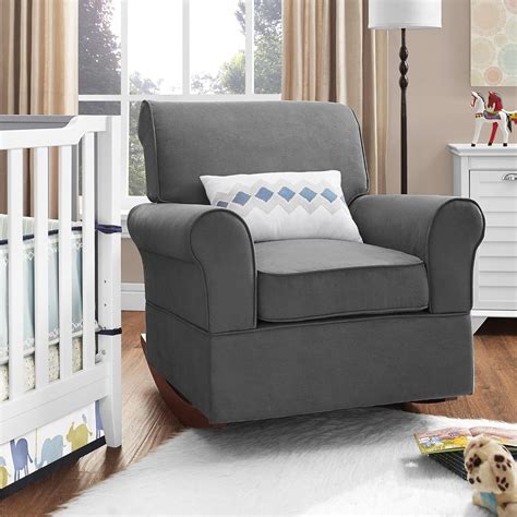 Editor’s Choice: DaVinci Owen Upholstered Swivel Glider with Ottoman. "One of the most popular nursery chairs on the market, this model comes with a bonus …
